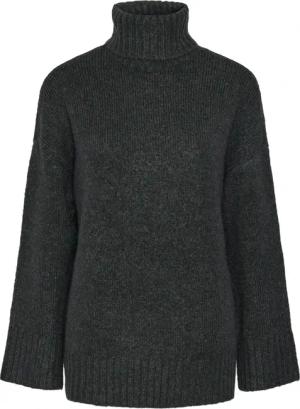 pieces Rollkragenpullover "PCNANCY LS LOOSE ROLL NECK KNIT NOOS BC"