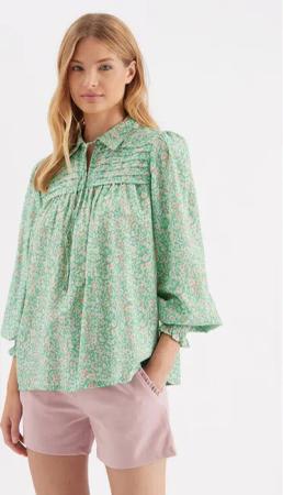 Part Two Bluse Sefina 30307563 Grün Regular Fit