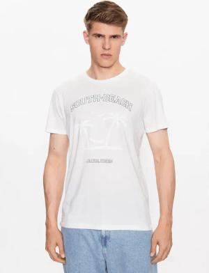 Jack&Jones T-Shirt Summer 12222921 Weiß Regular Fit