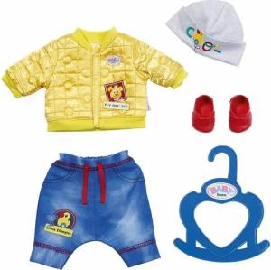 Zapf Creation® Puppenkleidung 827918 Little Cool Kids Outfit Baby Born, 36cm
