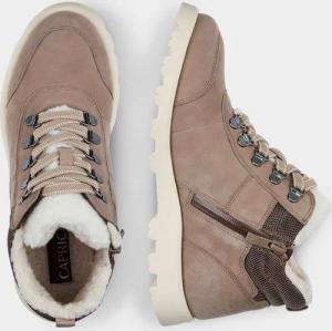 Schnürstiefelette - taupe - Gr. 37 von Goldner Fashion