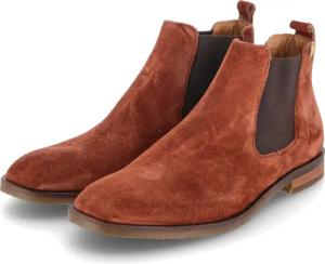 LLoyd Chelsea Boots DIVO für Damen - Gr. 45 - rot - Rauleder
