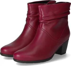 Gabor Stiefeletten für Damen im SALE - Gr. 9 - rot - Glattleder