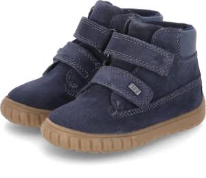 Lurchi Stiefeletten JULIANO-TEX für Jungen im SALE - Gr. 25 - blau - Rauleder