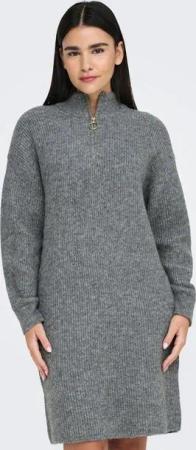 ONLY Strickkleid ONLTOKYO L/S ZIP DRESS KNT