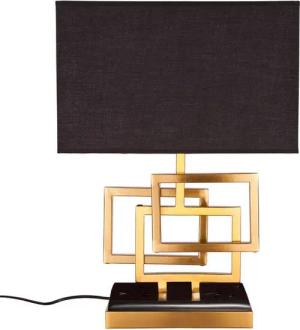 riess-ambiente Tischleuchte ATLANTIS 56cm gold, ohne Leuchtmittel, Modern Design