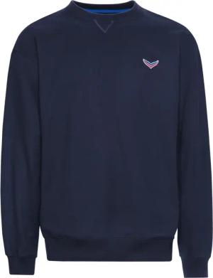 Trigema Sweatshirt "TRIGEMA Oversized Sweatshirt mit Logo-Patch"