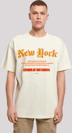 F4NT4STIC T-Shirt "New York OVERSIZE TEE", Print