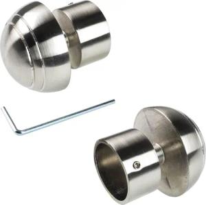 Liedeco Gardinenstangen-Endstück, (Set, 1 St.), für Gardinenstange Ø 28 mm