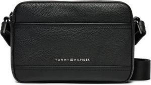 Tommy Hilfiger Umhängetasche Th Premium Leather AM0AM13148 Schwarz