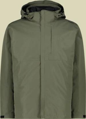 Man Jacket Zip Hood Detachable Inn.Jacket 33Z1577D 54 grün - Farbe olive
