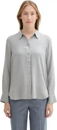 TOM TAILOR Hemdbluse mit Kentkragen