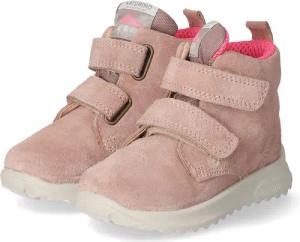 Naturino Klettschuhe WILLIC für Mädchen im SALE - Gr. 26 - rosa - Leder & Textil