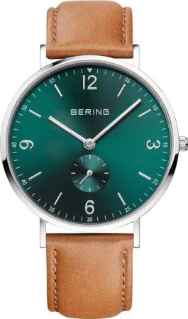 Bering 14040-508 Herrenuhr Classic Small Second 40mm 3ATM