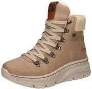 Rieker Schnür Boots Damen beige