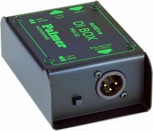Palmer Audio-Wandler, (PAN 02 Aktiv DI Box, Zubehör, DI-Boxen), PAN 02 Aktiv DI Box - DI Box