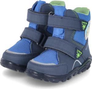 Lurchi Winterstiefel KALLE für Jungen im SALE - Gr. 24 - blau - Textil & Synthetik