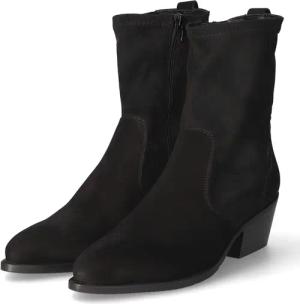 Donna Carolina Stiefeletten ARIZONA für Damen - Gr. 38 - schwarz - Leder,Rauleder