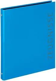 VELOFLEX VELOCOLOR® Ringbuch 4-Ringe blau DIN A4