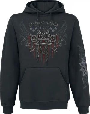 Five Finger Death Punch Kapuzenpullover - Eagle Color - M bis XL - für Männer - Größe XL - schwarz - EMP exklusives Merchandise!