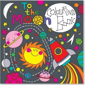 Partystrolche Malvorlage Malbuch Sonne, Mond und Sterne