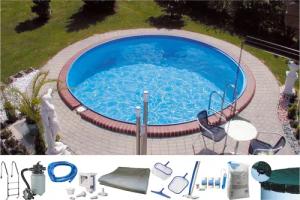 my POOL BWT Rundpool "PREMIUM", (Komplett-Set, 10 tlg.), Tiefe 1,35 m, in versch, Größen erhältlich