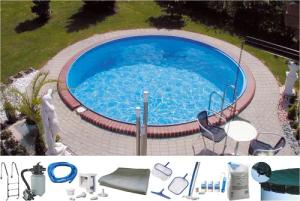 my POOL BWT Rundpool "PREMIUM", (Komplett-Set, 10 tlg.), Tiefe 1,35 m, in versch, Größen erhältlich