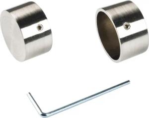 Liedeco Gardinenstangen-Endstück, (Set, 2 St.), für Gardinenstange Ø 28 mm