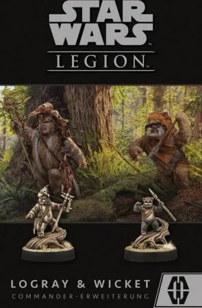 Asmodee Spiel Star Wars Legion - Logray & Wicket