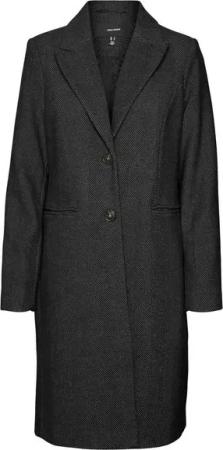 Vero Moda Maxikleid VMBLAZA HERINGBONE LONG WOOL COAT G