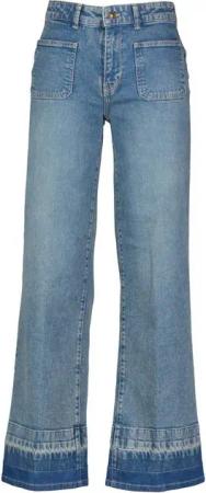 MAC 5-Pocket-Jeans Damen Jeans PALAZZO (1-tlg)