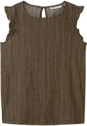 TOM TAILOR Shirttop Top with volant slee
