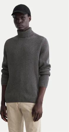 Marc O'Polo Rollkragenpullover M29 5021 60338 Grau Regular Fit