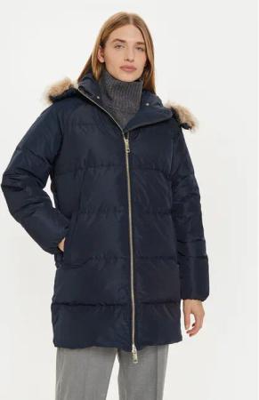 Tommy Hilfiger Daunenjacke WW0WW42743 Dunkelblau Regular Fit