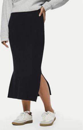 Pieces Bleistiftrock Crista 17144497 Schwarz Regular Fit