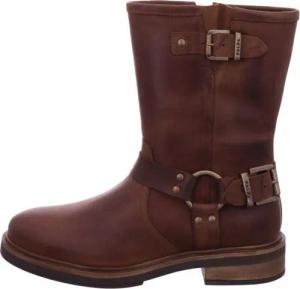 ONLINE SHOES F8600-DARK BROWN Winterstiefel