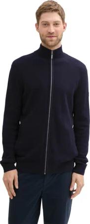 Tom Tailor Herren Strickjacke STRUCTURED KNIT - Regular Fit