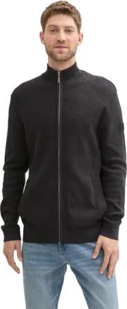 Tom Tailor Herren Strickjacke STRUCTURED KNIT - Regular Fit