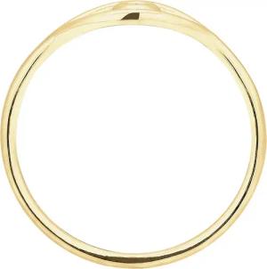 Elli Ringe - Ring Evil Eye Statement 375 Gelbgold - Gr. 58 MM - in Gold - für Damen
