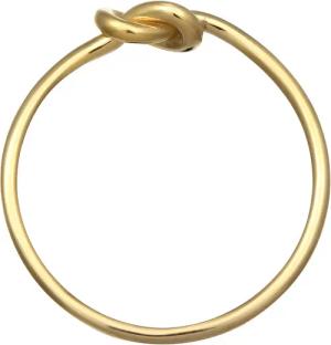 Elli Ringe - Ring Woman Knot Trend Symbol 375 Yellow Gold - Gr. 58 MM - in Gold - für Damen