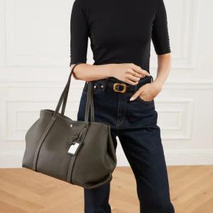 Lauren Ralph Lauren Shopper & Totes - Emerie Tote Tote Large - Gr. unisize - in Grün - für Damen