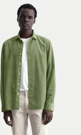 Marc O'Polo Hemd 429 7228 42256 Grün Slim Fit