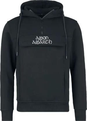 Amon Amarth Kapuzenpullover - Logo - S bis XXL - für Männer - Größe S - schwarz - EMP exklusives Merchandise!