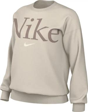 Sweatshirt Oversize Rundhalsausschnitt Frau Nike Phoenix Fleece