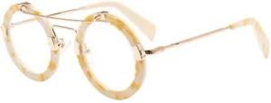 PACIEA Lesebrille Damen Herren Anti Blaulicht Rund Doppelbalkenrahmen