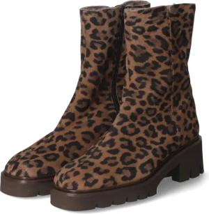 Brunate Winterstiefeletten MORO für Damen - Gr. 41 - braun - Leder,Rauleder
