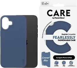 CARE by PanzerGlass® Fashionable Case Handy-Cover für Apple iPhone 16 Plus blau