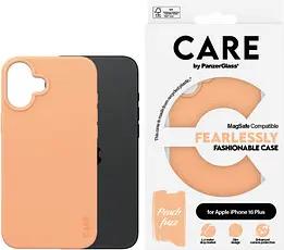 CARE by PanzerGlass® Fashionable Case Handy-Cover für Apple iPhone 16 Plus orange