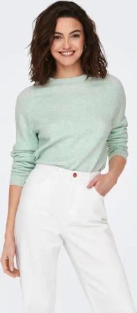 ONLY Rundhalspullover "ONLRICA LIFE L/S PULLOVER KNT NOOS"