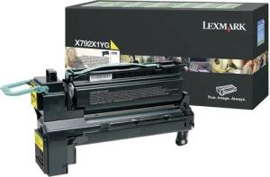 Lexmark Tonerpatrone LEXMARK Besonders hohe Ergiebigkeit Gelb Tonerpatrone LCCP, LRP